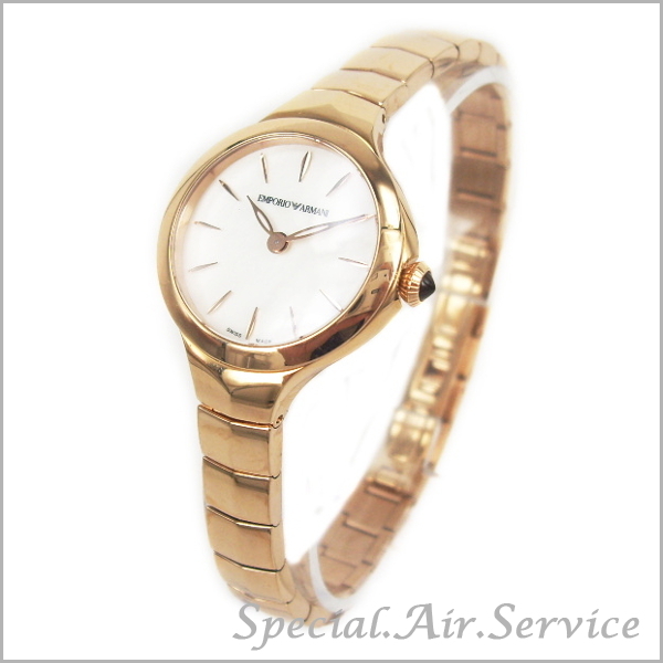 EMPORIO ARMANI Emporio Armani женские наручные часы FLUID DECO кварц белый × rose Gold ARS8007
