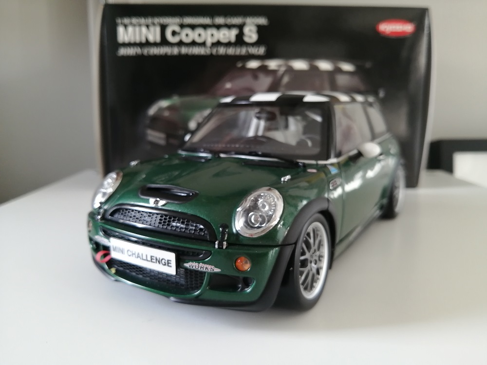 新品 京商 ミニ・クーパーS ジョンクーパーワークス チャレンジ John