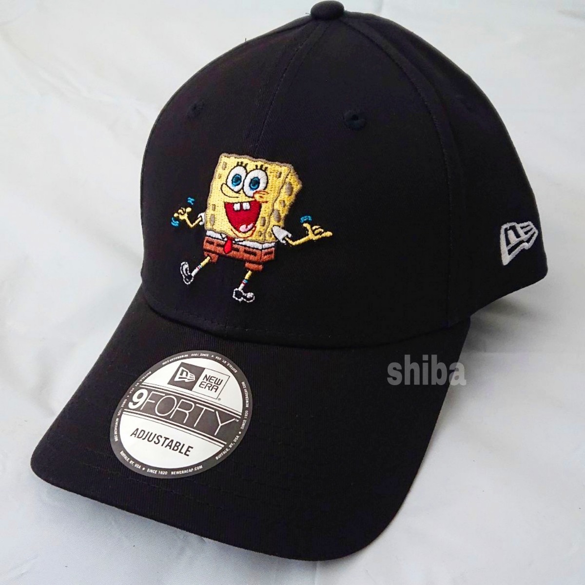 NEW ERA ニューエラ キャップ 帽子 9FORTY ブラック 黒 スポンジ NEW ERA ニューエラ キャップ 帽子 9FORTY ブラック 黒 スポンジ