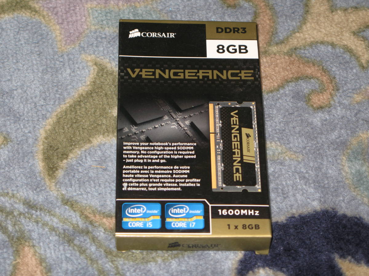ランキングTOP5 最新の激安 CORSAIR VENGEANCE DDR3 8GB CMSX8GX3M1A1600C10 t669.org t669.org
