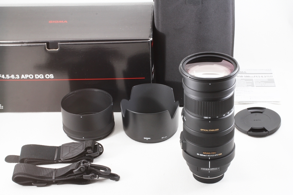 極上品◇SIGMA シグマ APO 50-500mm F4.5-6.3 DG OS HSM Pentax