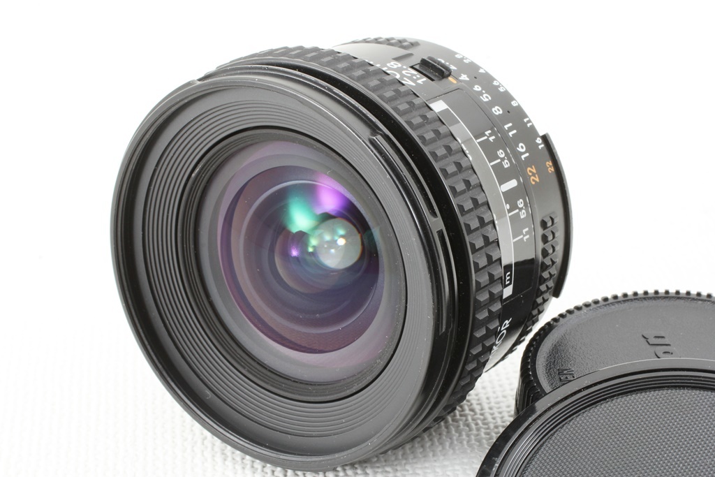 つダメージ Nikon - Nikon AF Nikkor 20mm F2.8 ニコン 単焦点レンズの