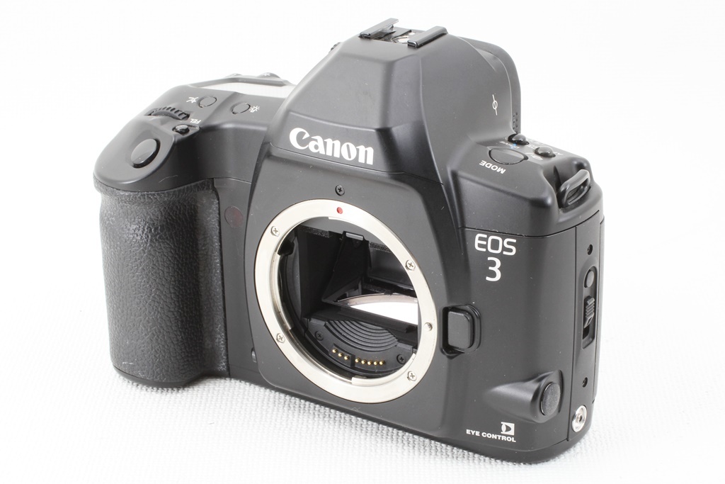 極上品◇Canon キヤノン EOS-3 ボディ◇高級フィルム一眼レフカメラ