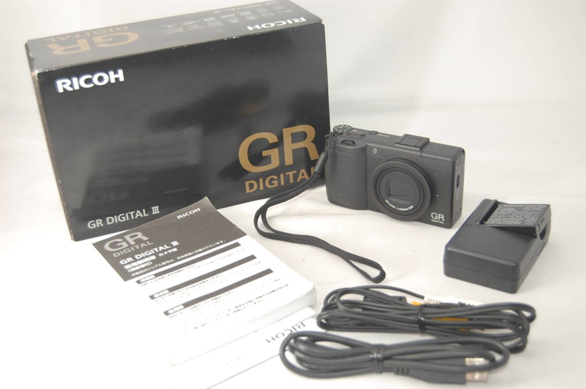 ☆現状お渡し☆いろいろ付属☆実写確認済み☆ RICOH リコー GR DIGITAL