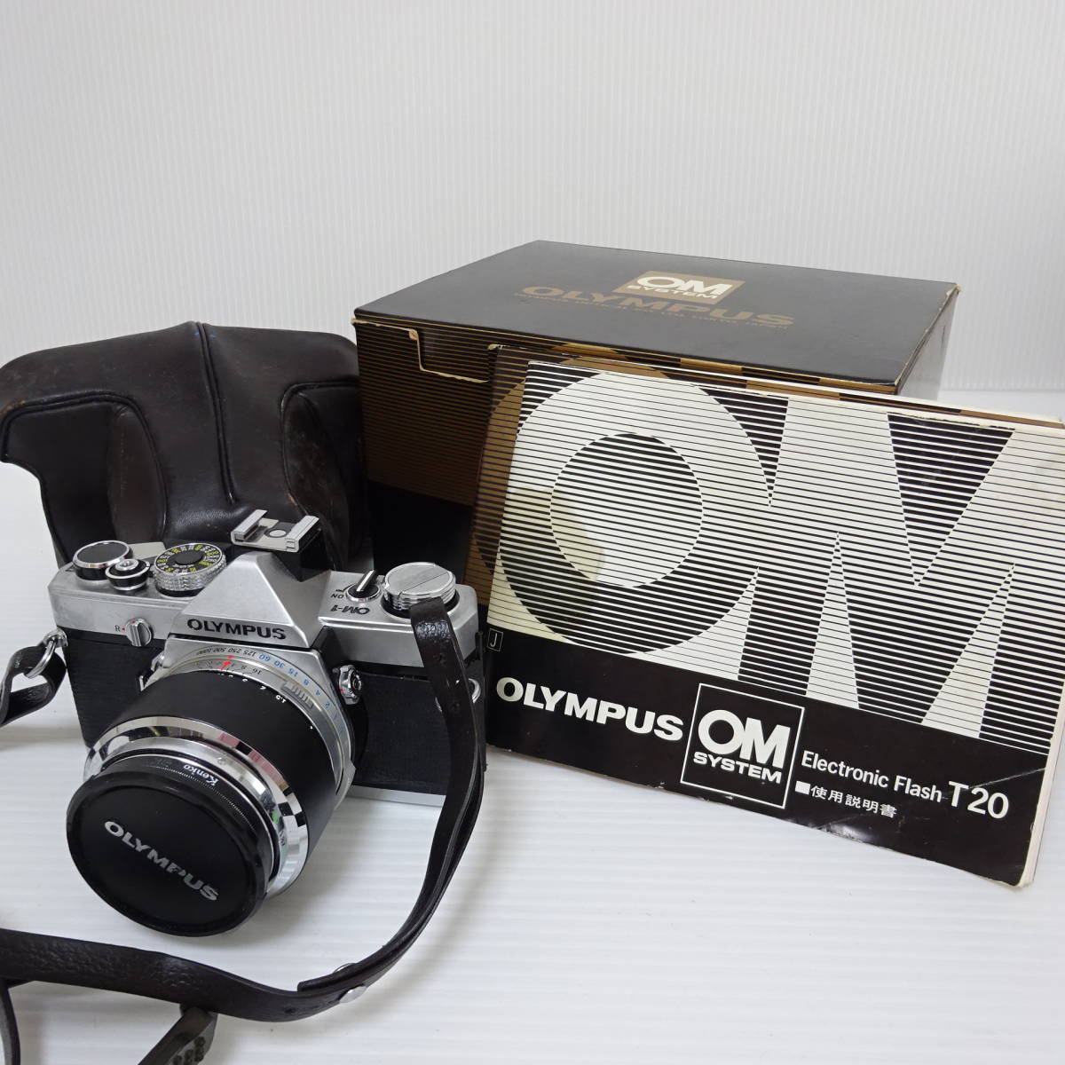 UNISEX S/M 【動作未確認】OLYMPUS OM-1 レンズ フィルムカメラ