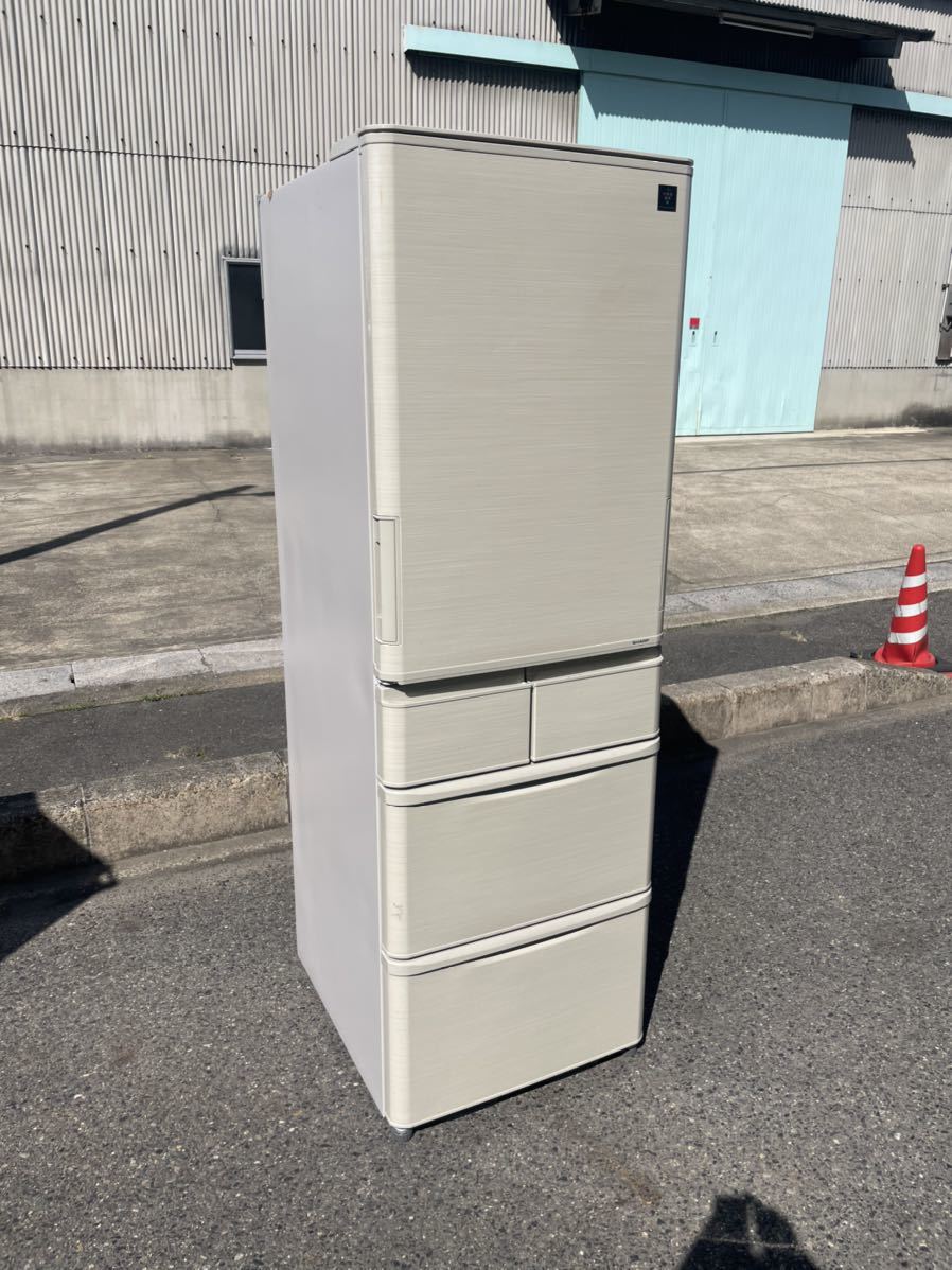 美品 SHARP シャープ 5ドア冷蔵庫 SJ-W411E-N 2018年製 412L プラズマ