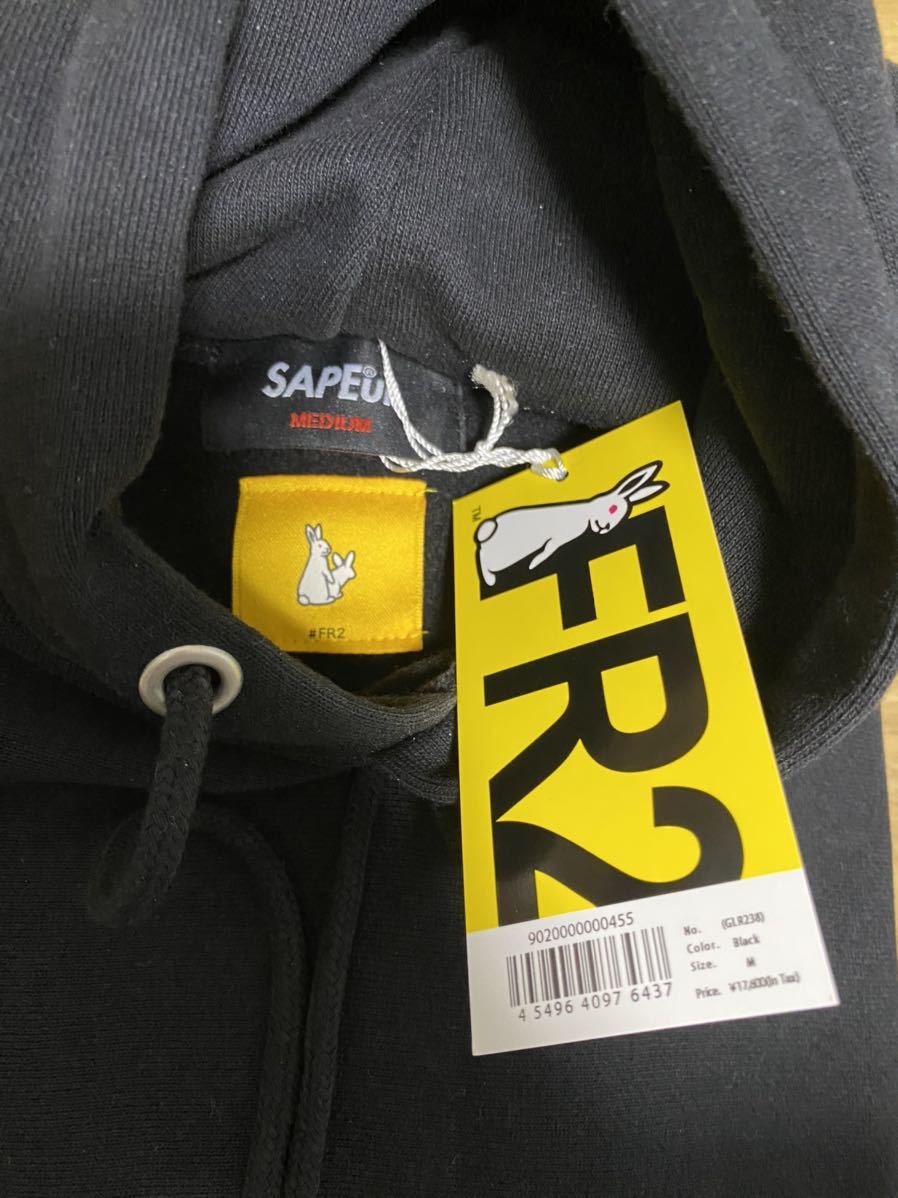 FR2 × SAPEur サプール Smoking kills Hoodie 限定カラー chocolate 販売直販 FR2 サプール 限定カラー コラボ Hoodie kills Smoking パーカー
