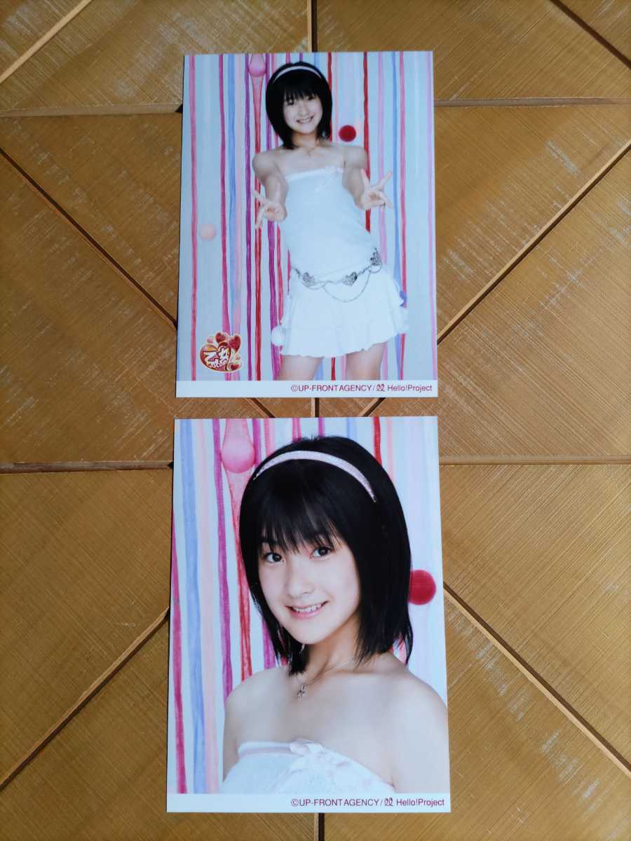 嗣永桃子 Berryz工房 生写真セット L判8枚+KG判ハガキサイズ1枚+2L判 ...