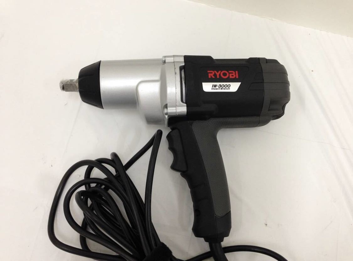 京セラ 旧リョービ インパクトレンチ ソケット差込口12.7mm IW-3000