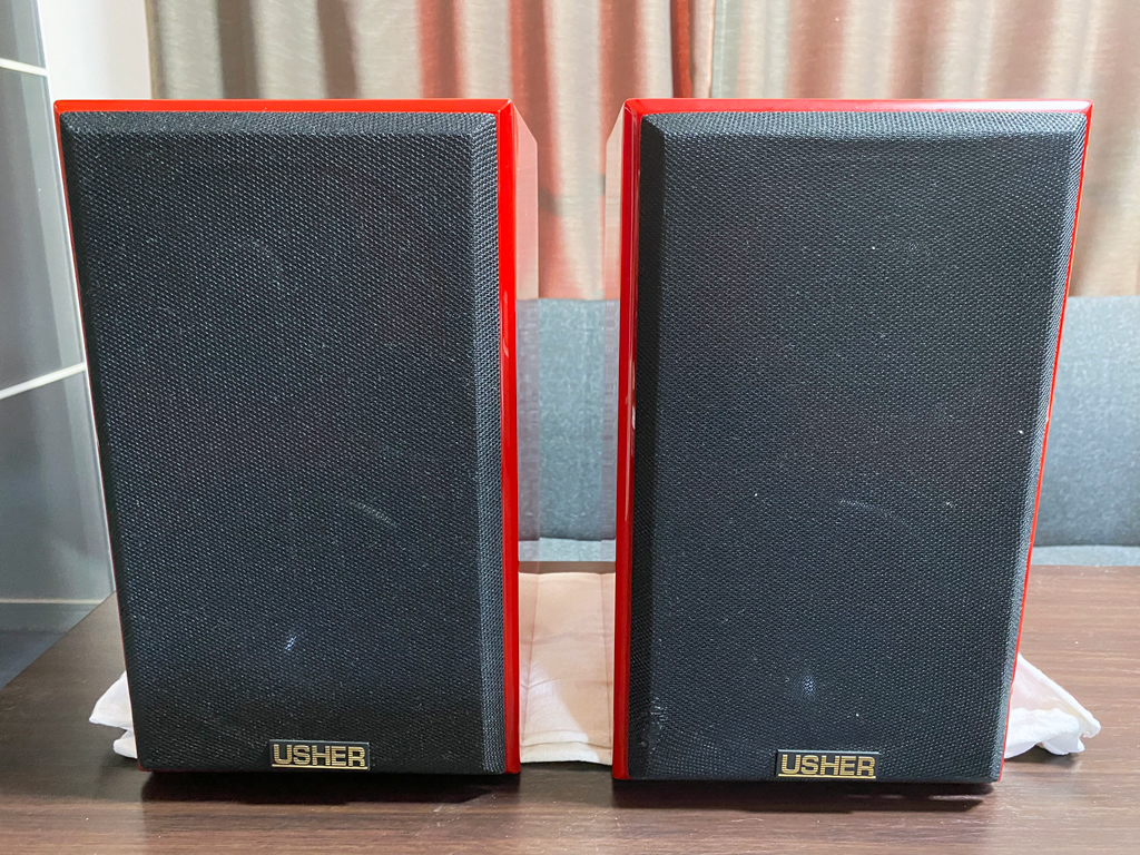 送料込】スピーカーUSHER S-520 X処理-