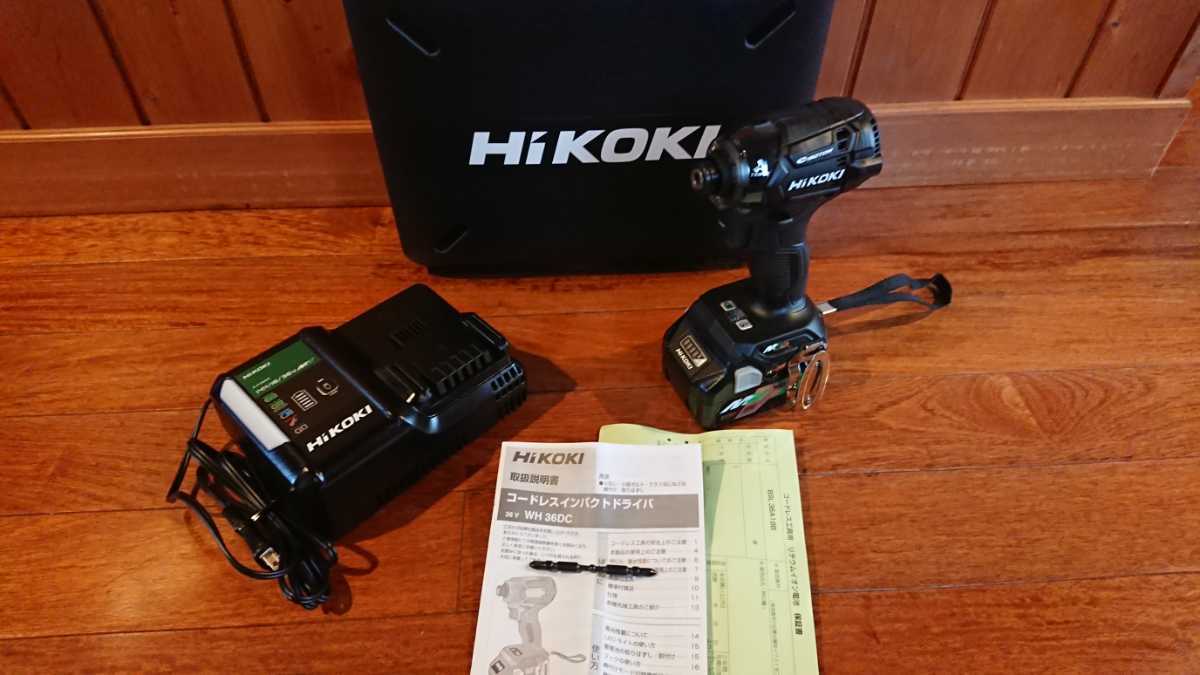 ☆売り切り☆未使用 Hikoki 36v インパクトドライバ WH36DC ストロング