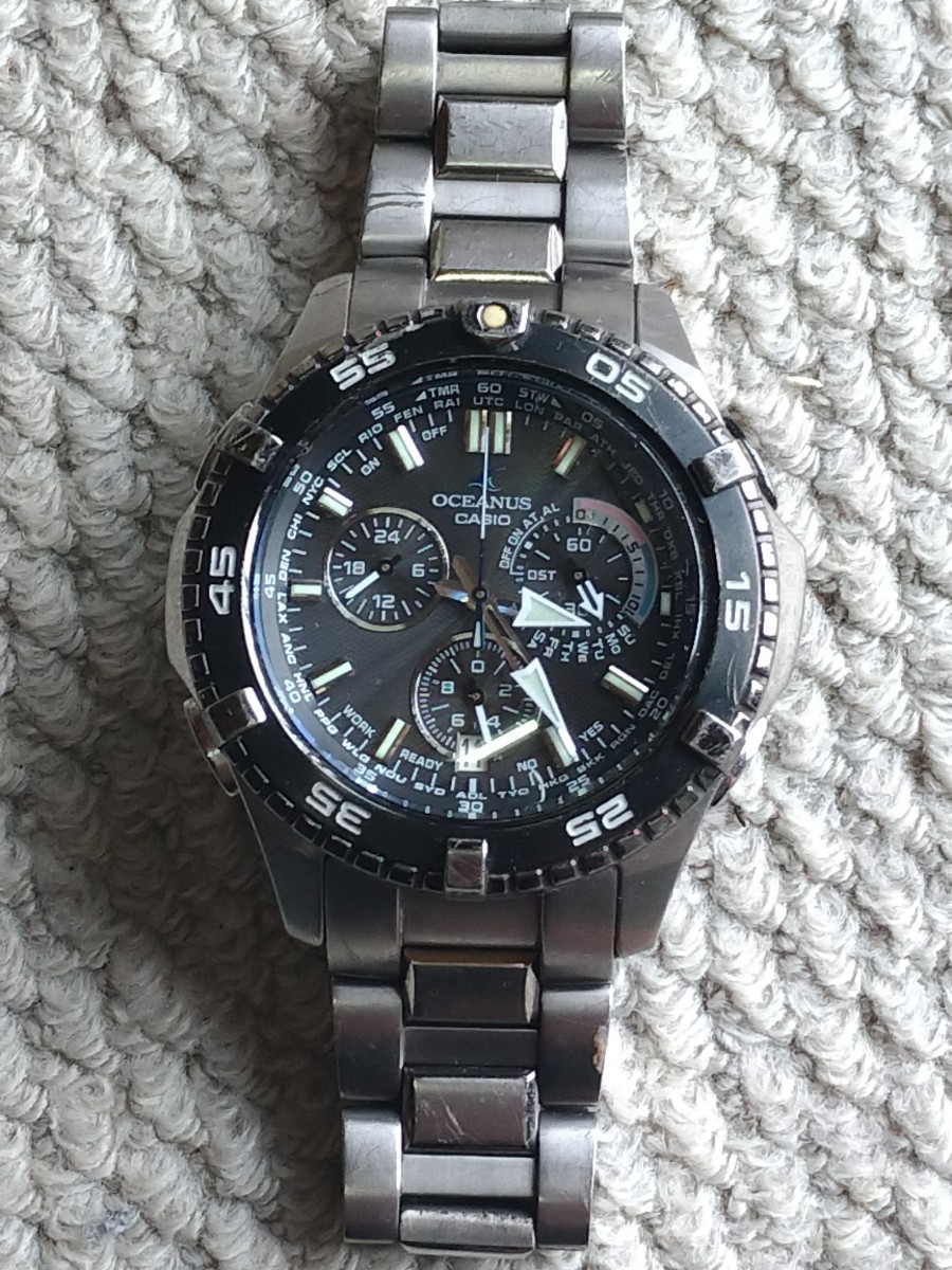 CASIO タフソーラー OCEANUS オシアナス カシャロ OCW-P 【限定販