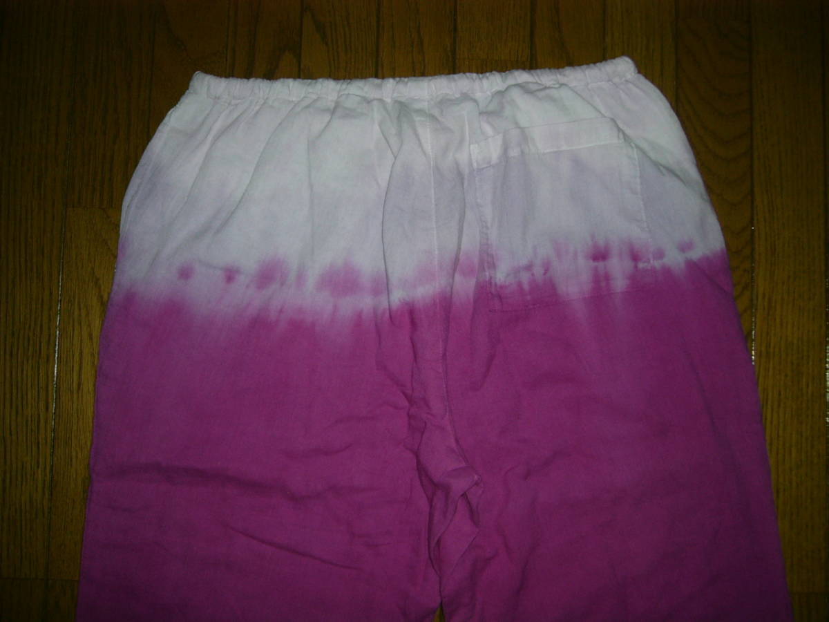 GAIJIN MADEgai Gin meido Thai large dyeing Easy pants 2M thin HRM is lilac n/