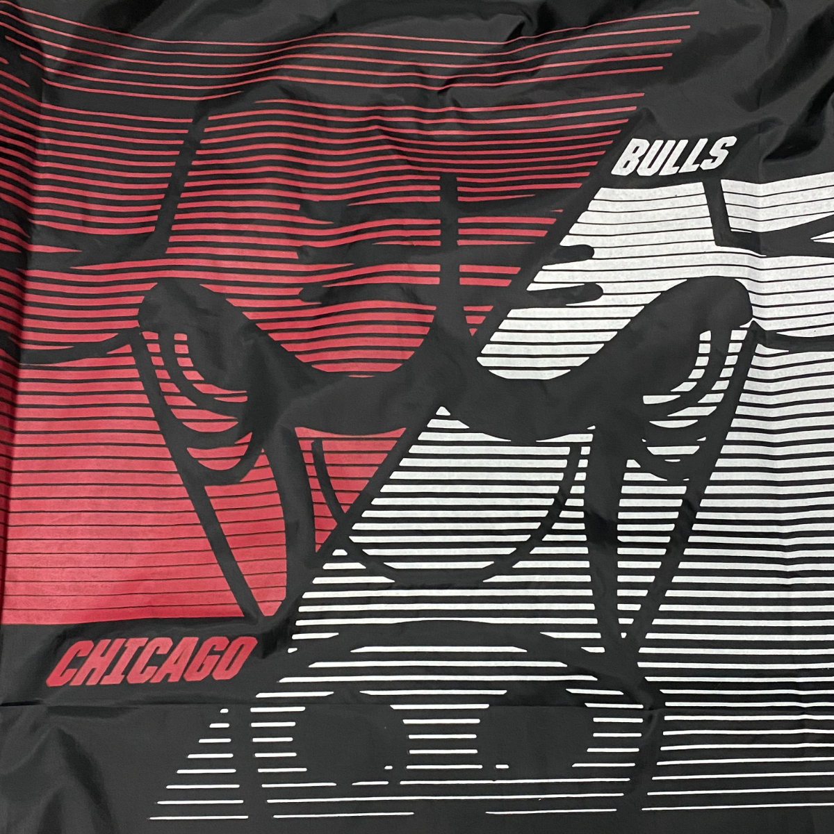 USA正規品 【S】 UNK 公式 シカゴ ブルズ Chicago Bulls アノラック anorak プルオーバー NBA エキスパート ウィンドブレーカー バスケ _画像6