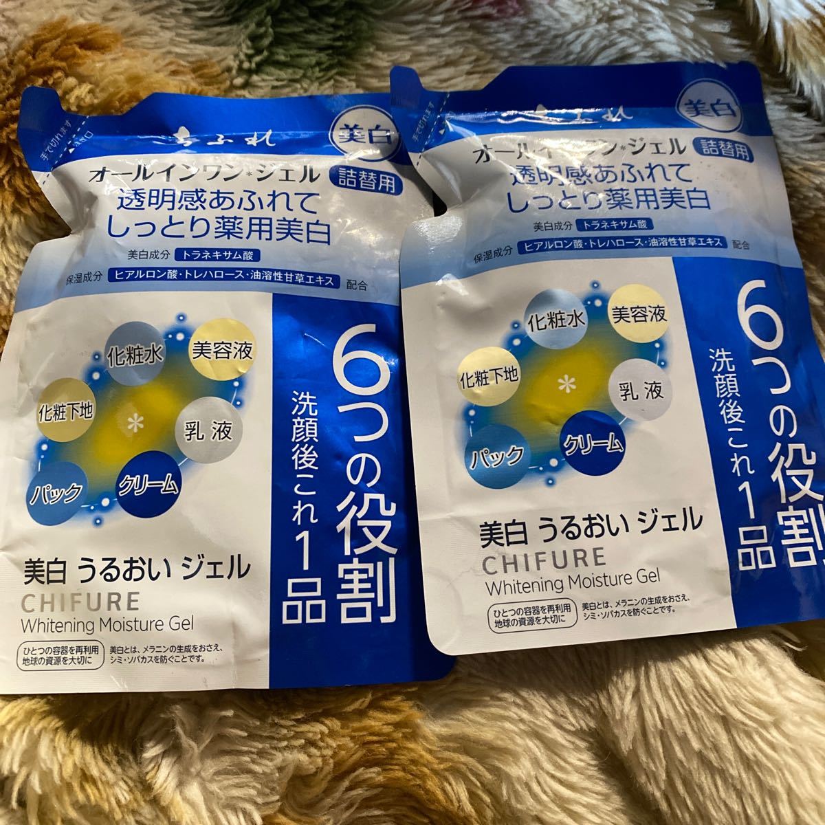 PayPayフリマ|ちふれ 【医薬部外品】 美白うるおいジェル詰替用 オールインワン 詰替用 (通常デザイン) 108g PayPayフリマ|ちふれ 【医薬部外品】 美白うるおいジェル詰替用 オールインワン 詰替用 (通常デザイン) 108g