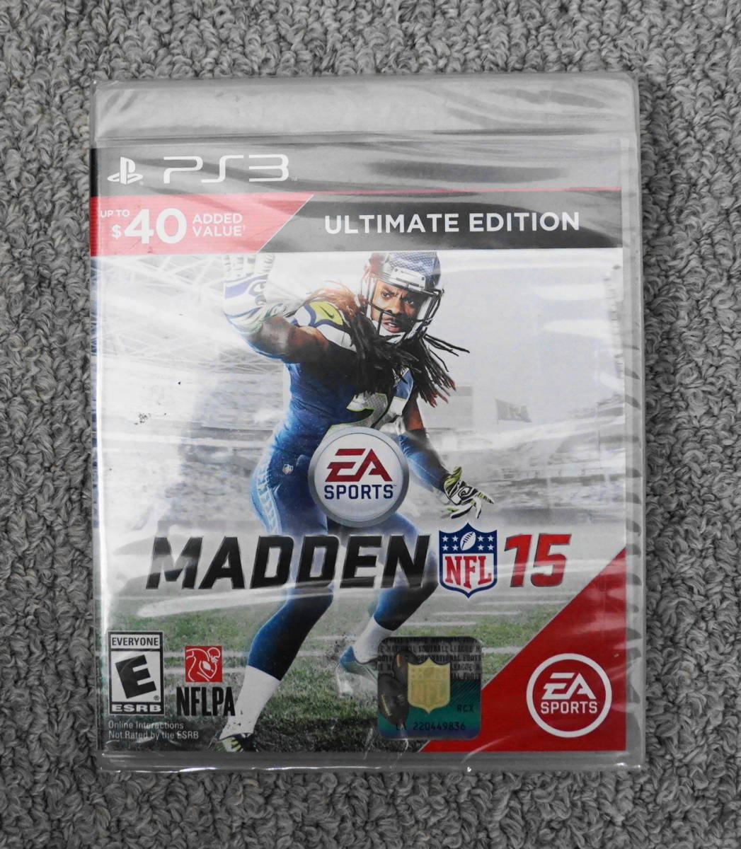 PS3　新品未開封　MADDEN　NFL　１５　ULTIMATE　EDITION