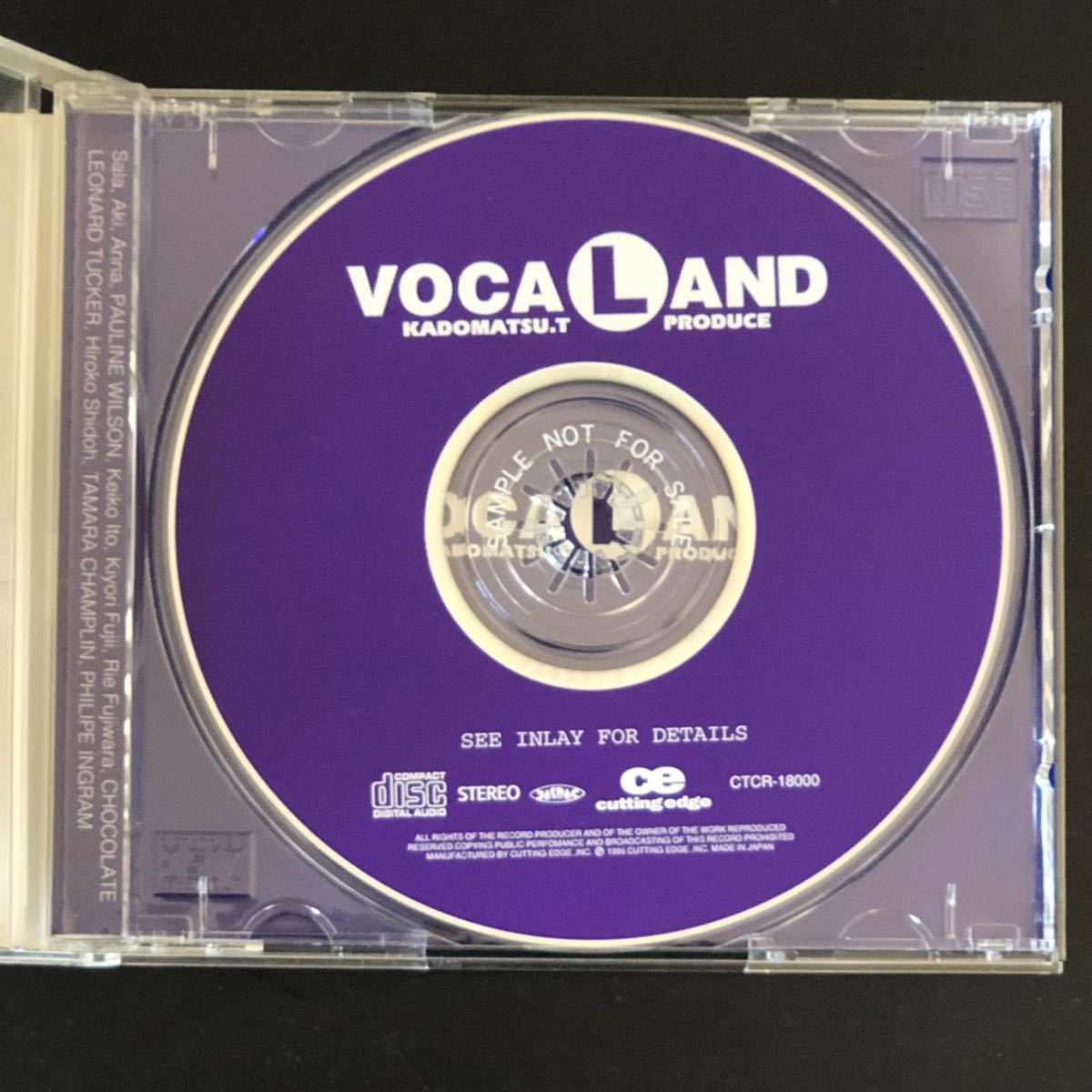 24 CD「ヴォーカランド」CTCR-18000 絶盤 貴重 帯付き美品 24 CD「ヴォーカランド」CTCR-18000 絶盤 貴重 帯付き美品