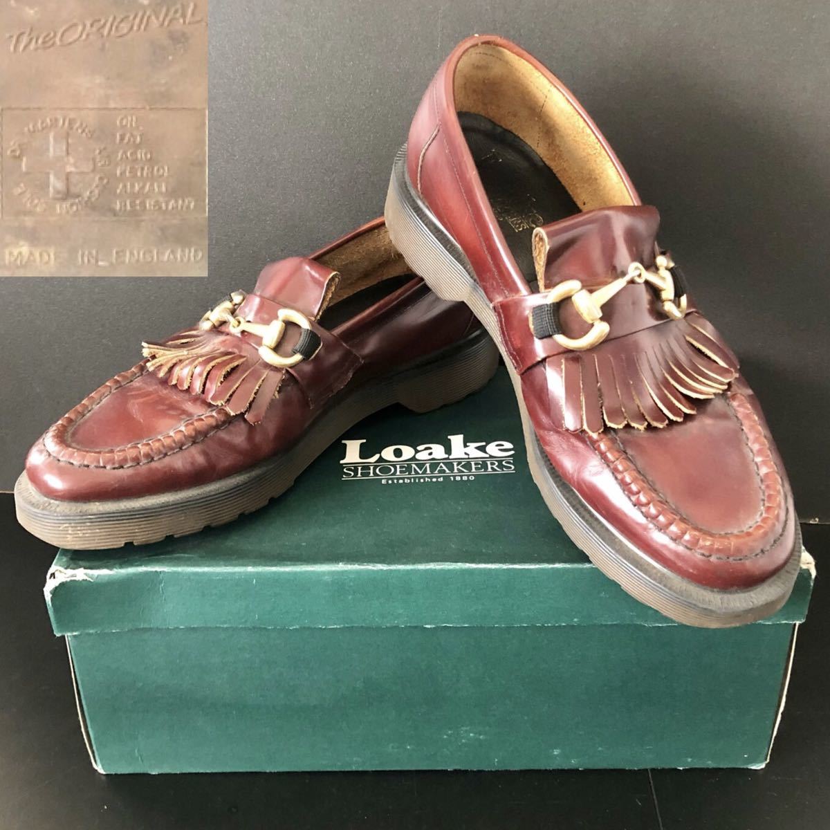 日本限定モデル】 貴重 Dr.Martensソール☆Loake/ビットキルト