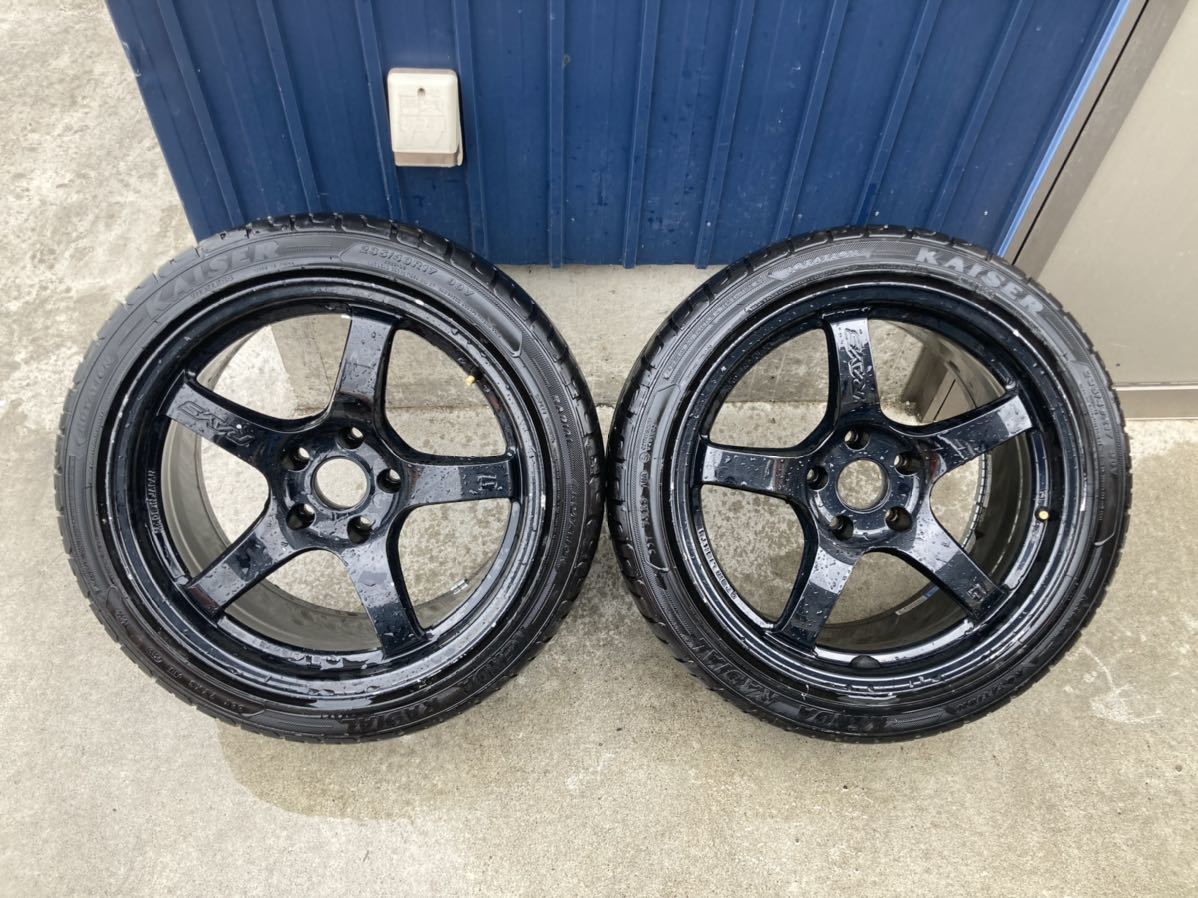 RAYS レイズ gramLIGHTS グラムライツ 57CR 17×9j+12 PCD114.3 5穴 2本