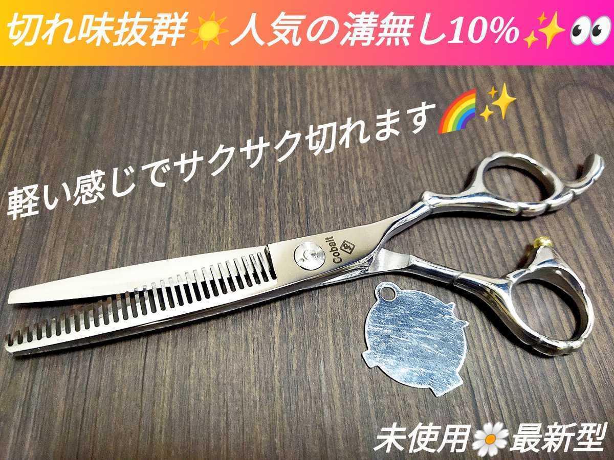 10%セニングシザープロ用スキバサミ美容師ハサミサロン仕様理容