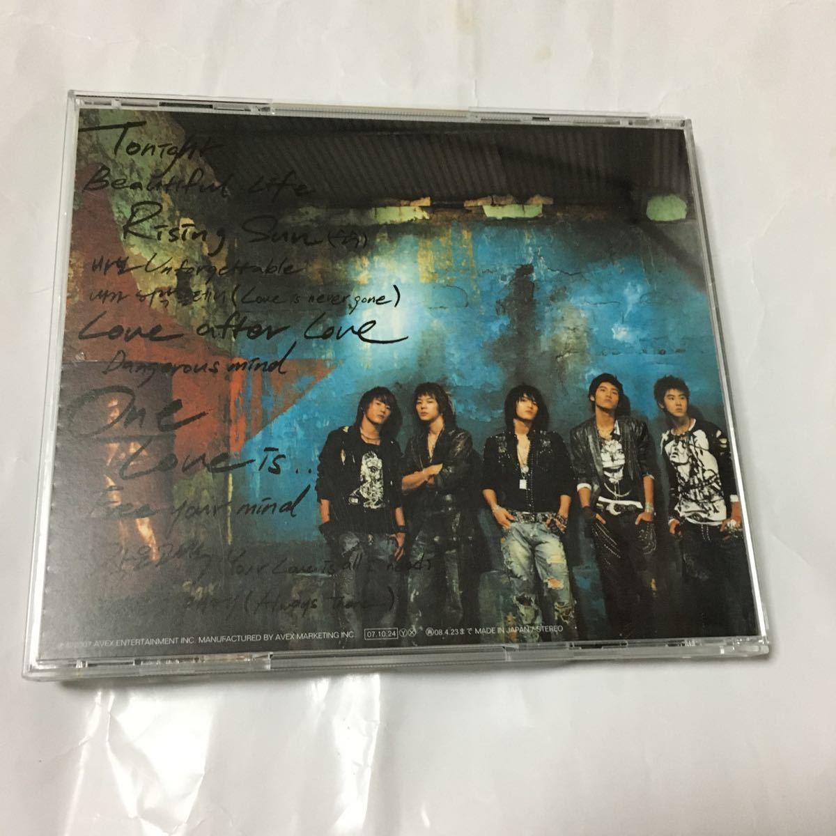 送料込み TVXQ 東方神起 JYJ CD 2集 RISING SUN 13曲 日本 送料込み TVXQ 東方神起 JYJ CD 2集 RISING SUN 13曲 日本