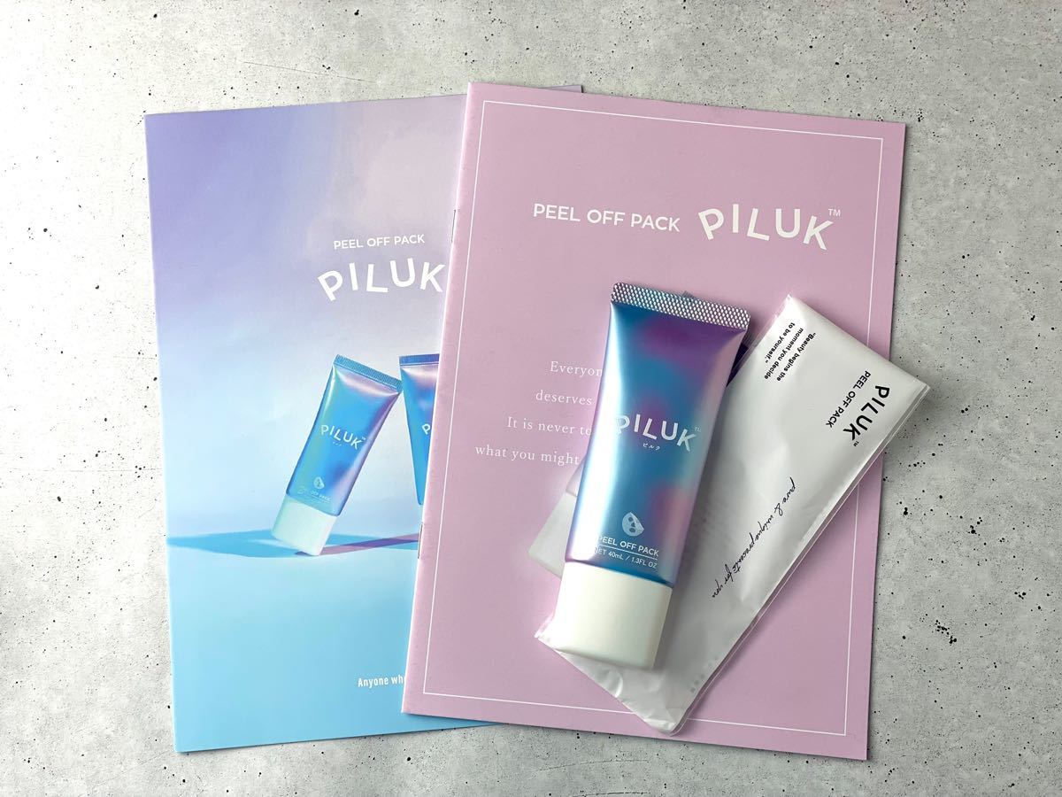 pupustore【PILUK ピルク】ピールオフパック〈毛穴ケア〉ププストア〈トーンアップ〉角質ケア ハリ くすみ 毛穴汚れ