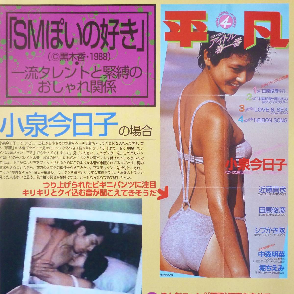 1980年代緊縛画像 SM美虐フォト 未発表・美女緊縛写真集 漫画エロス1980年12月増刊号