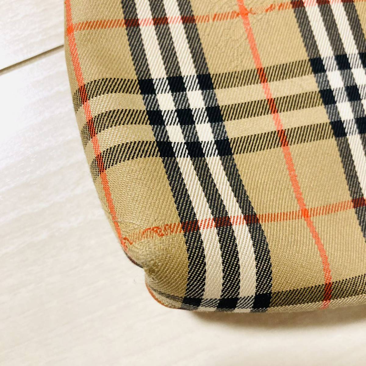 Burberry バーバリー ノバチェック クラッチ アクセサリーポーチ