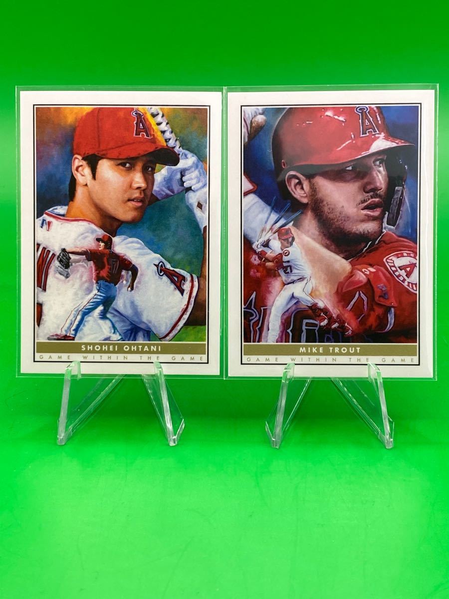 大谷 トラウト Topps Paul Jennis Art Inside | arvotulkki.fi