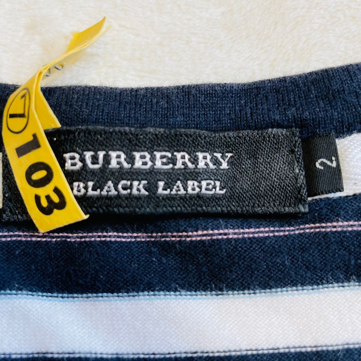 BURBERRY BLACKLABEL  半袖Tシャツ　サイズ2(M) 日本製