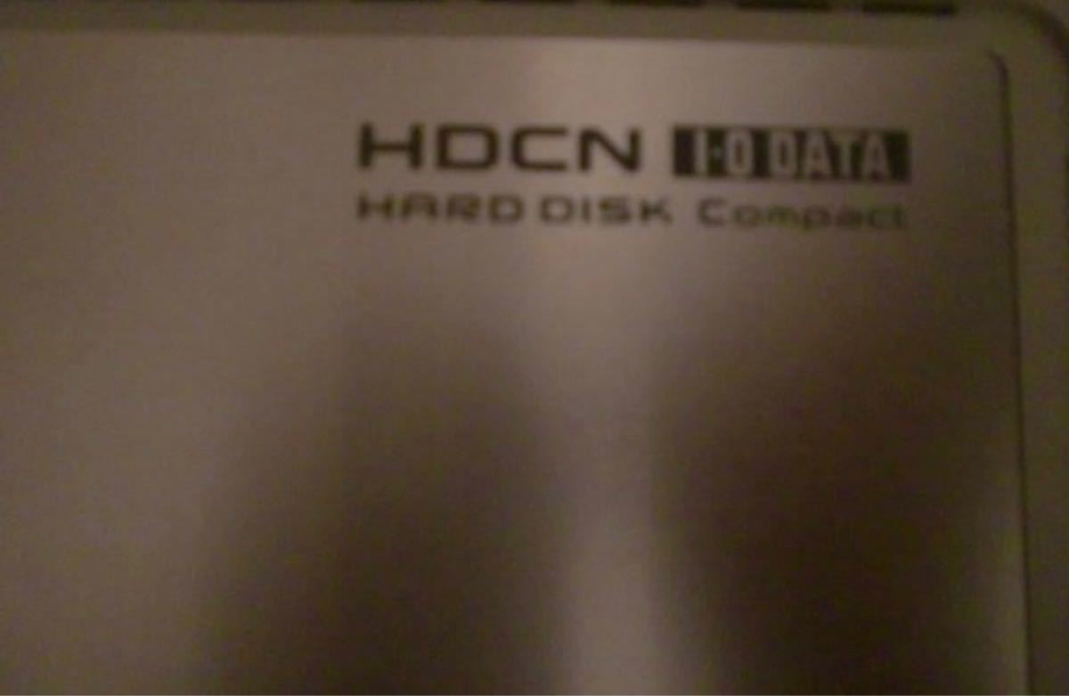 DATA 外付けハードディスク I-O DATA アイ・オー・データ アイオーデータHD HDCN-U1.0L動作確認済み