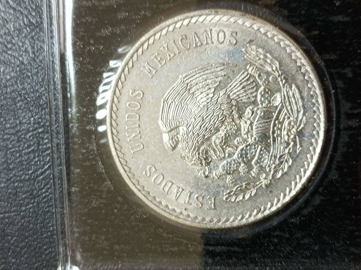メキシコペソ　1948 銀貨　フランクリンミント_画像4