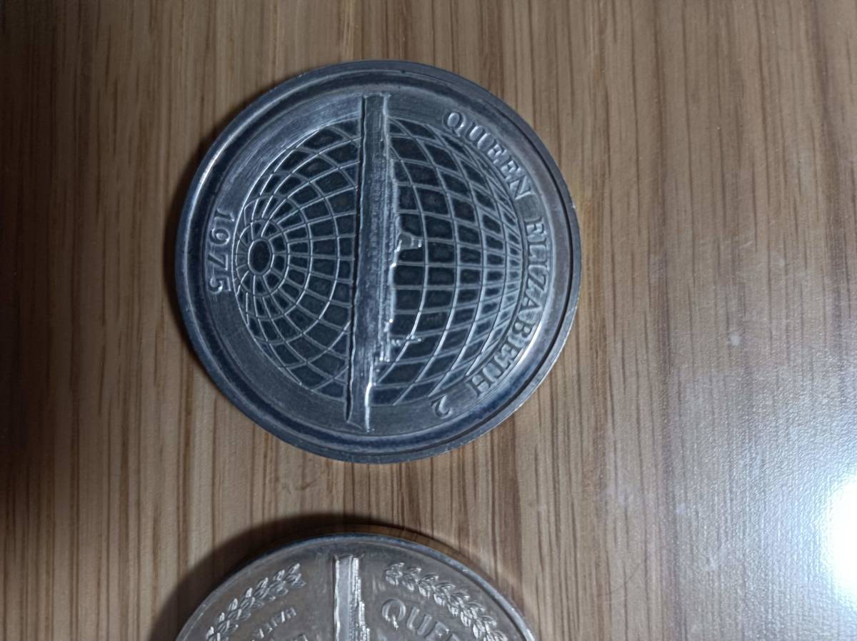 2枚セット クイーンエリザベス2 銀製 シルバーメダル | noonanwaste.com