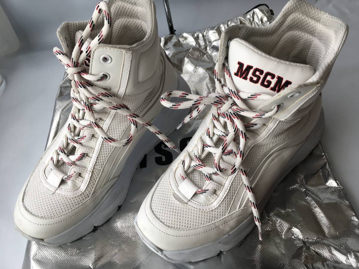 値下げ未使用品 MSGM スニーカー スニーカー 靴 レディース 【超