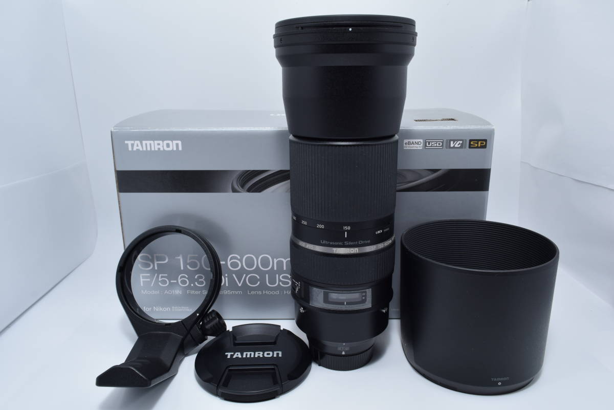 ☆元箱付!極上品☆TAMRON 超望遠ズームレンズ SP 150-600mm F5-6.3 Di