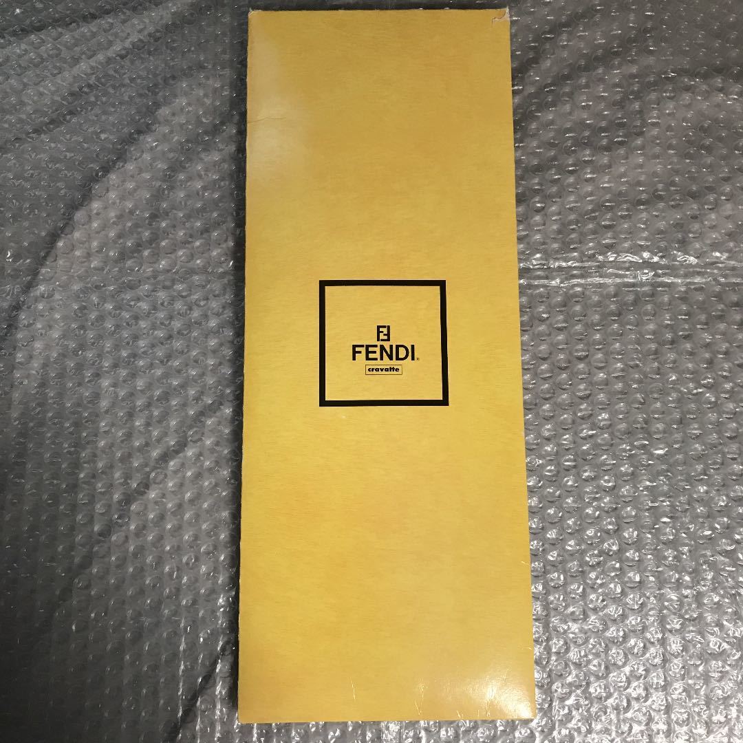 新品未使用品】FENDI ネクタイ 高級シルク100% ハイブランド