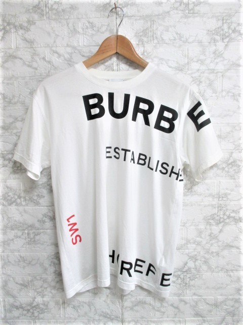 ☆BURBERRY バーバリー プリント ロゴ 半袖 Tシャツ/メンズ/XXS☆2021新作モデル 2