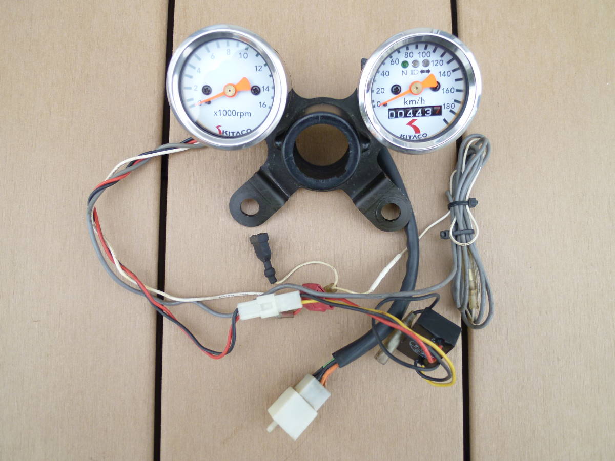 エイプ 50/100 キタコ スピード&タコメーターセット APE モンキー エイプ50 100 メーター