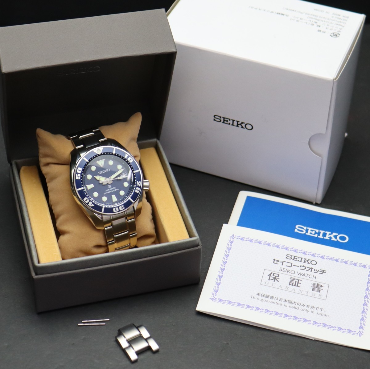 美品 2代目SUMO SEIKO セイコー プロスペックス 自動巻 SBDC033 6R15