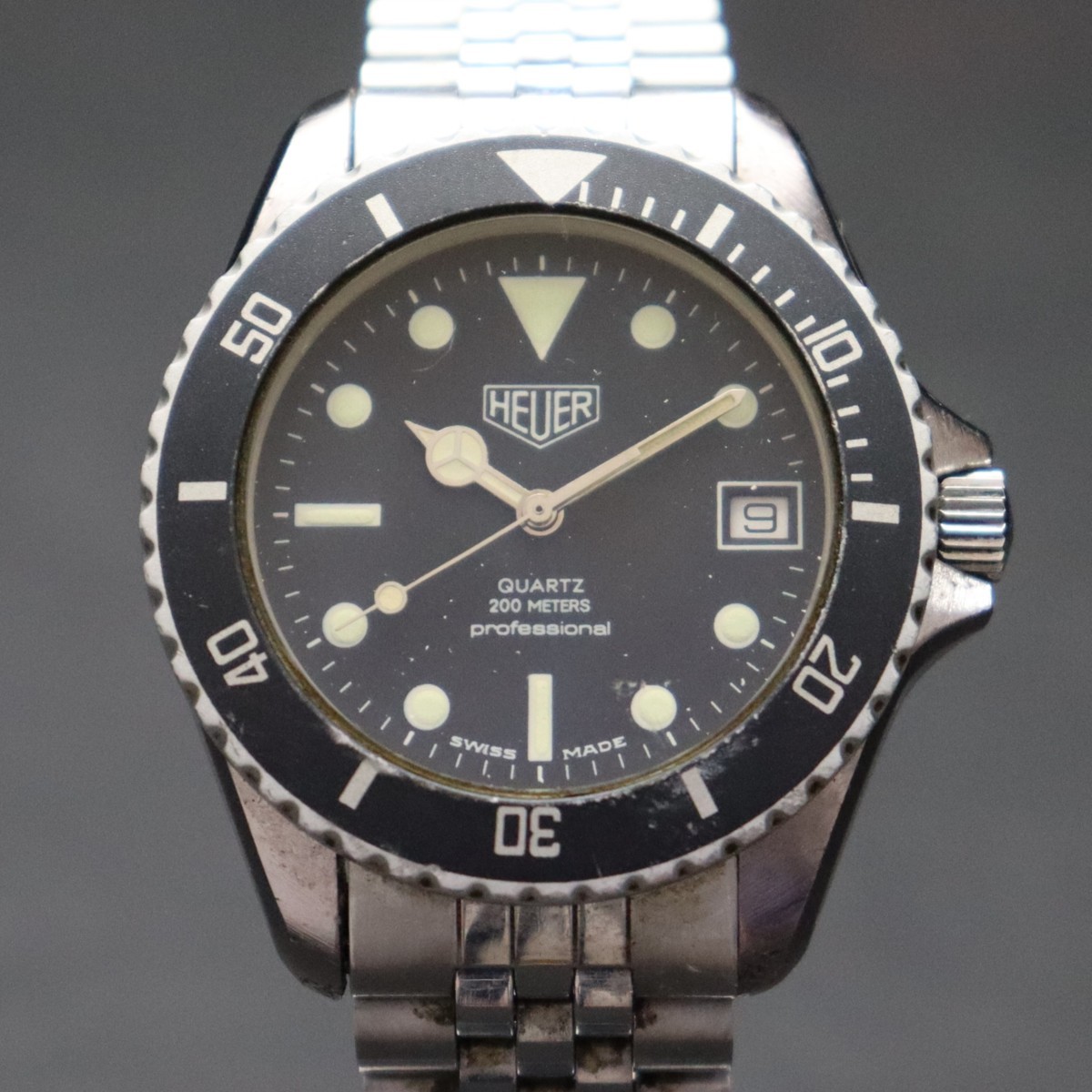 Yahoo!オークション - 希少 旧ロゴ HEUER Professional ホイヤー Yahoo!オークション - 希少 旧ロゴ HEUER Professional ホイヤー