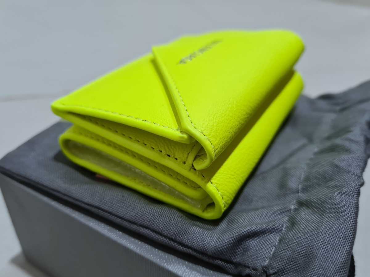 BALENCIAGAペーパーミニウォレット Papier Mini Wallet-