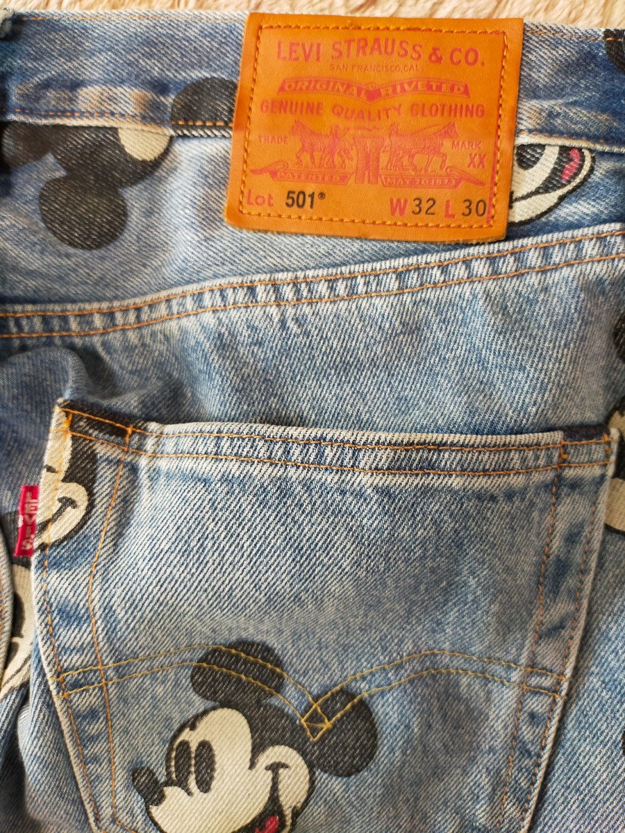 超希少】美品 Levi's リーバイス501 コラボ ディズニー 90周年 超希少】美品 Levi's リーバイス501 コラボ ディズニー 90周年