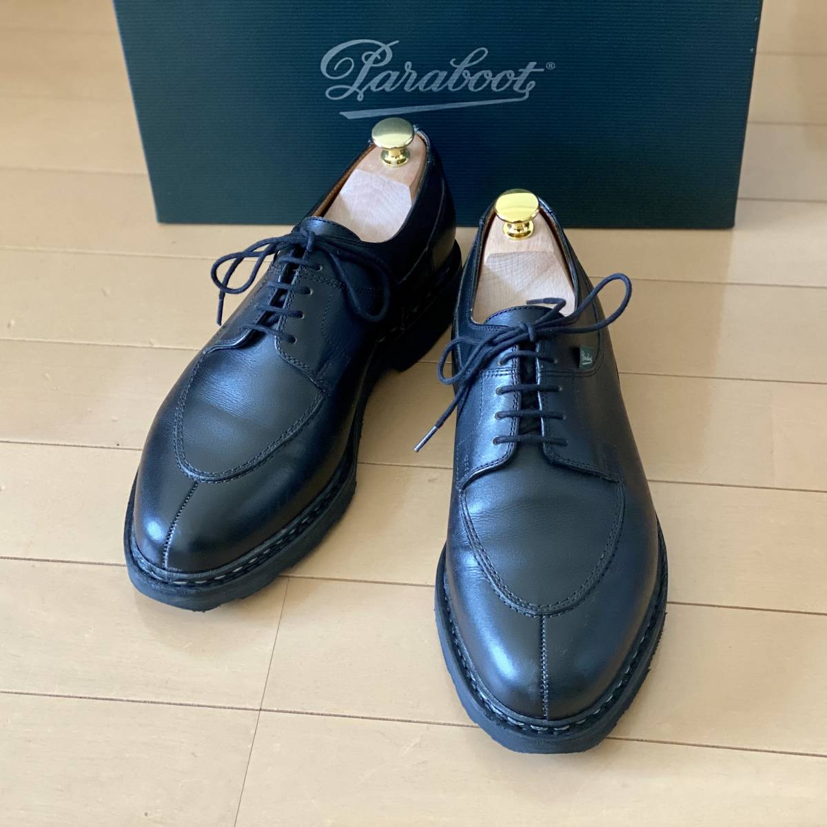 500円引きクーポン】 Paraboot Avignon Uチップ シャンボード ブラック