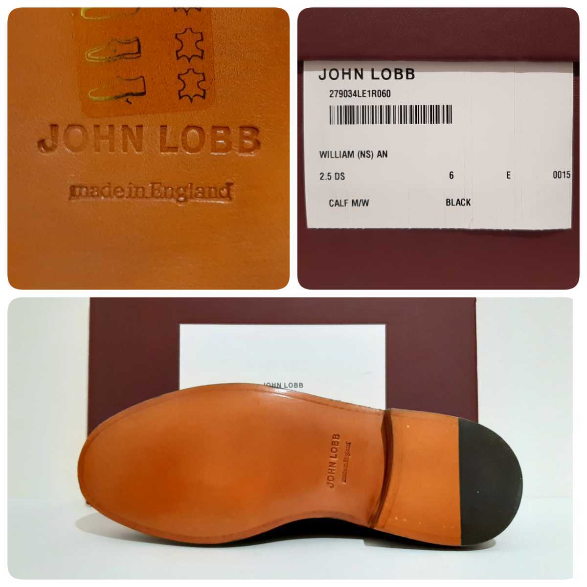新品 JOHN LOBB William New Standard UK6 ジョンロブ 新品 JOHN LOBB William New Standard UK6 ジョンロブ