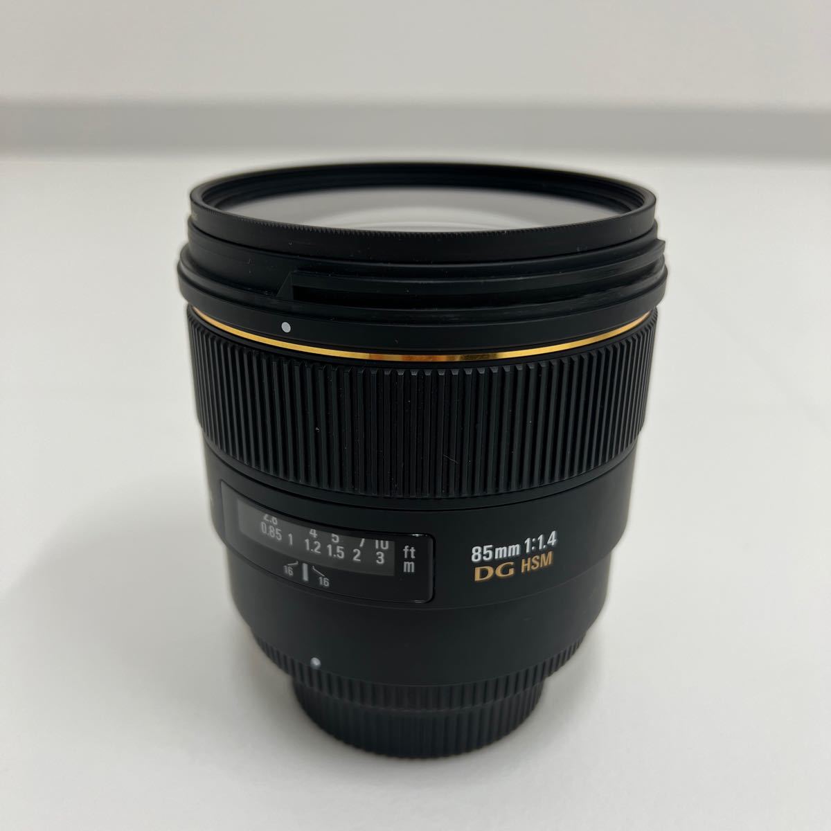 SIGMA 85mm f1.4 ex dg hsm Nikon用 プロテクター付 ニコン シグマ