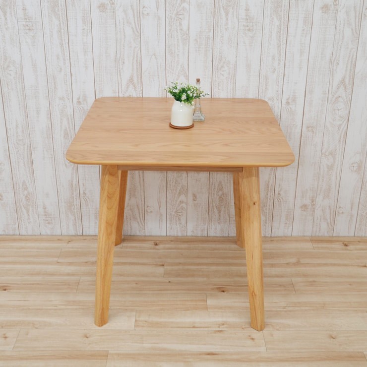 ダイニングテーブル 75cm rosiu75-360 木製 ナチュラルオーク色 おしゃれ 北欧 カフェ風 シンプル 机 食卓 アウトレット m815 2s-1k 171_画像4