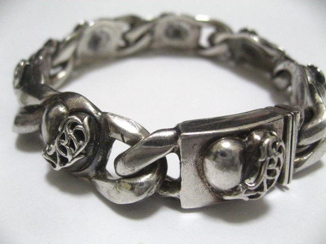 正規品 CHROME HEARTS クロムハーツ 希少な初期 ハート リンク