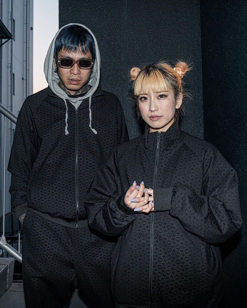 NUBIAN x GAKKIN HANABATSU TECH-JERSEY ジャージ L (検 舐達麻
