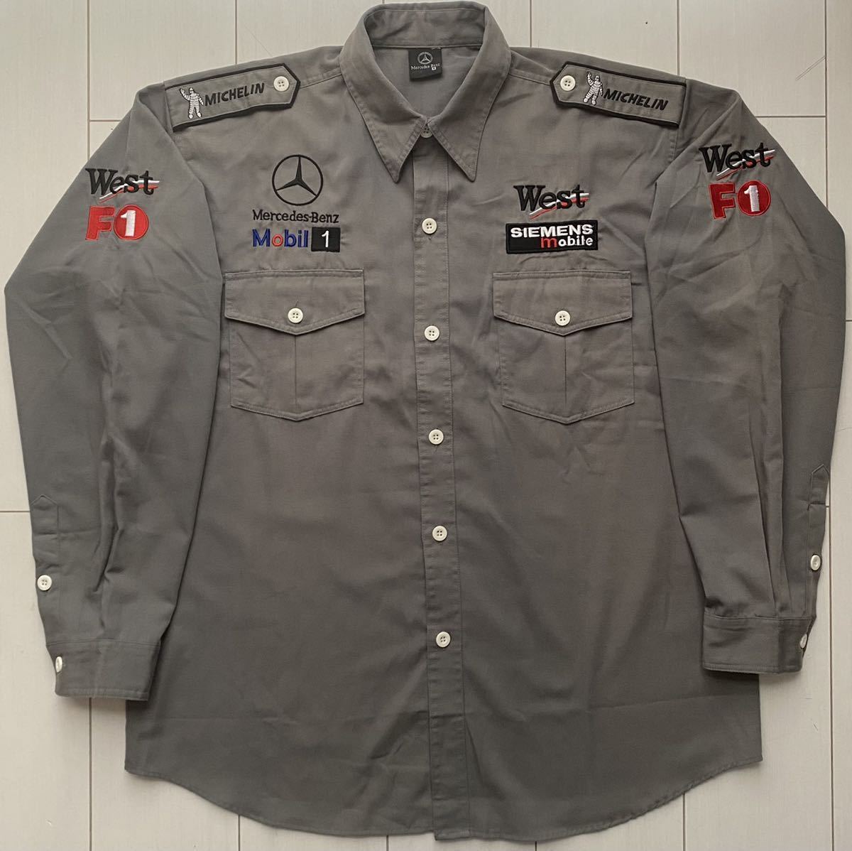 送料無料 vintageビンテージ WEST McLaren Mercedes-Benz 送料無料 vintageビンテージ WEST McLaren Mercedes-Benz