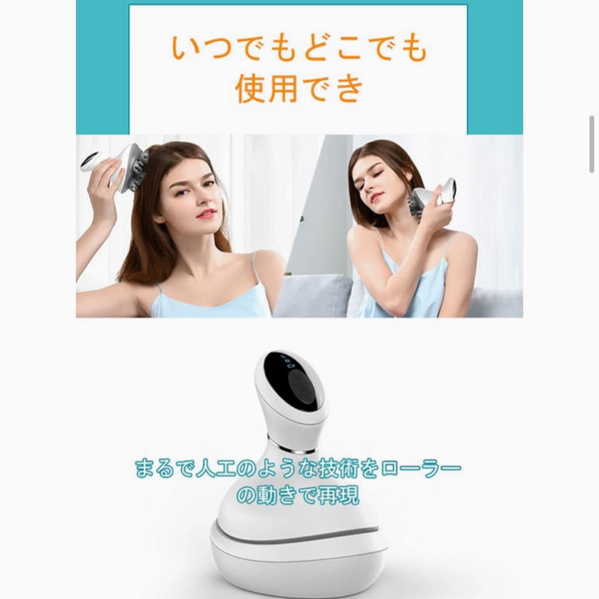 頭皮電動ブラシ 振動版 スマート・IPX7防水 日本3D技術 乾湿両用 浴室利用可コードレス 